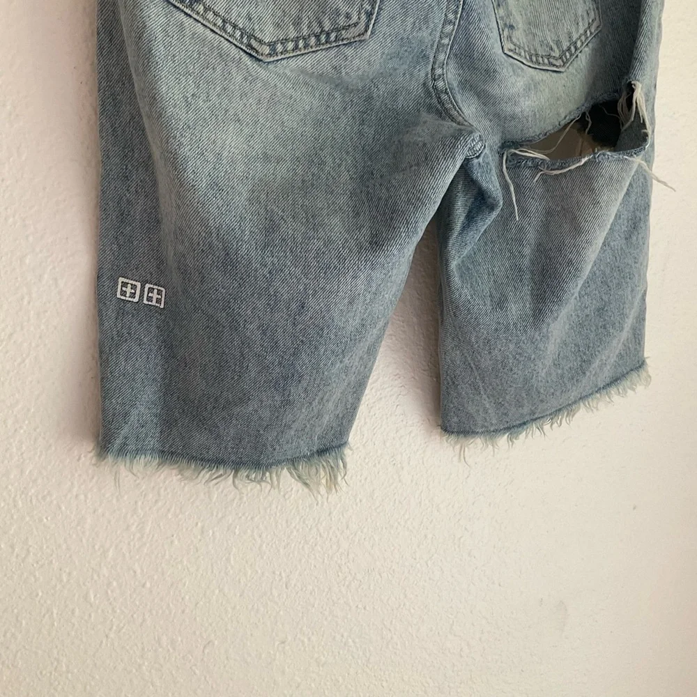 Ksubi Denim Thrashed Shorts
